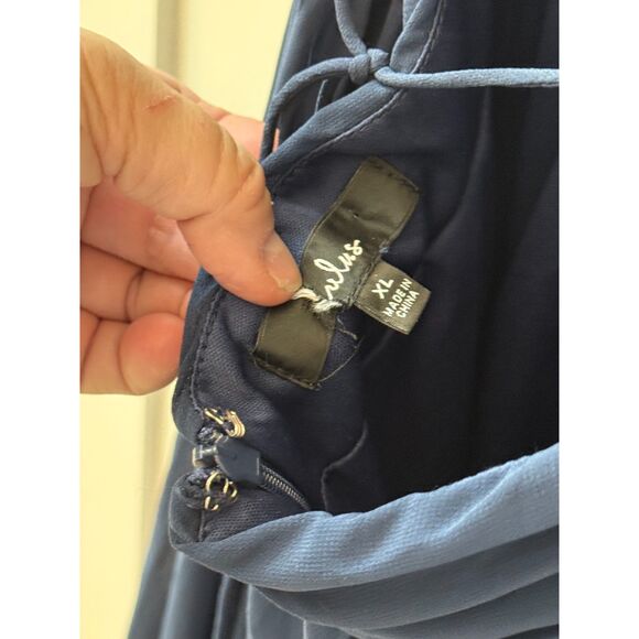 Lulu's Blue with Open Back - NWOT - SIZE XL - Picture 9 of 9